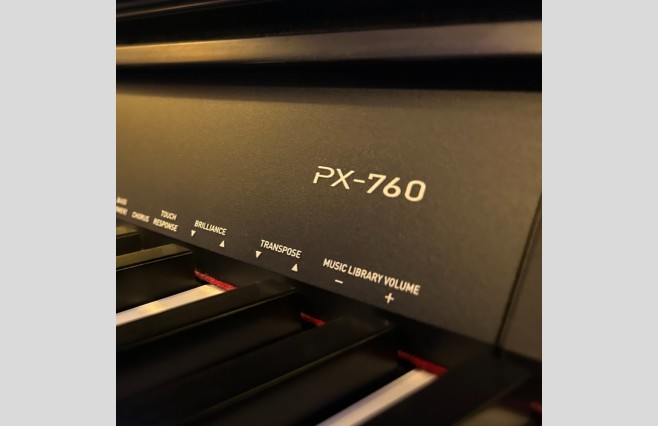 Display Model Casio PX760 Satin Black Digital Piano - Complete Package (SN:922EDC589176440) - Image 9